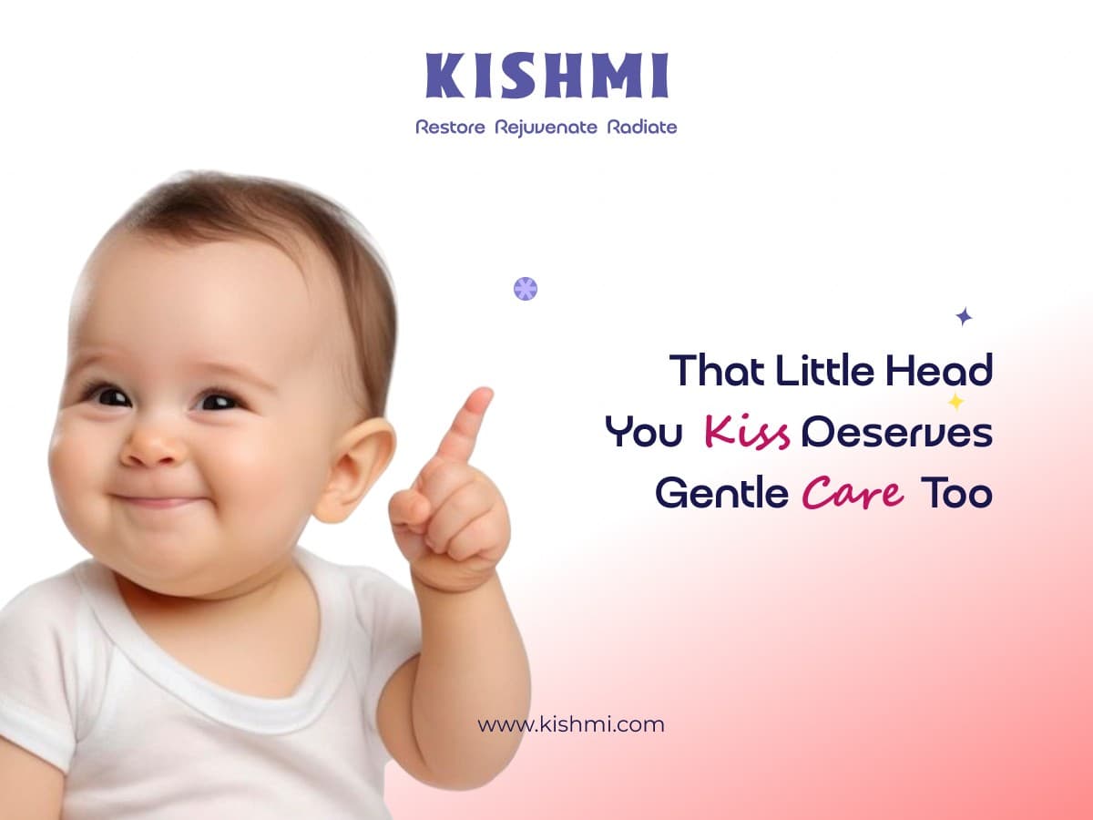 Why a baby hair care routine matters