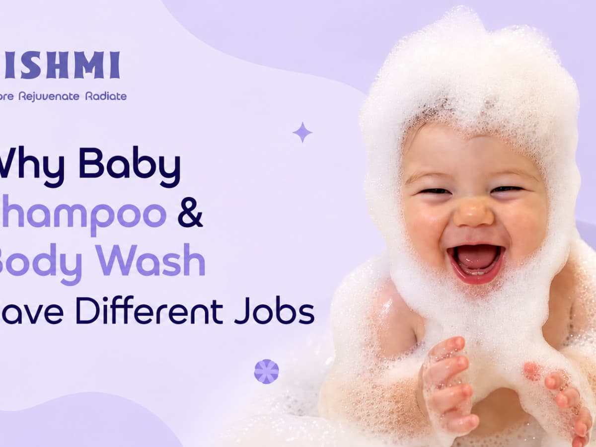 Baby shampoo vs body wash: what's the difference?